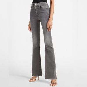 Express women’s grey flare jeans. Size 10R. EXCELLENT used condition!